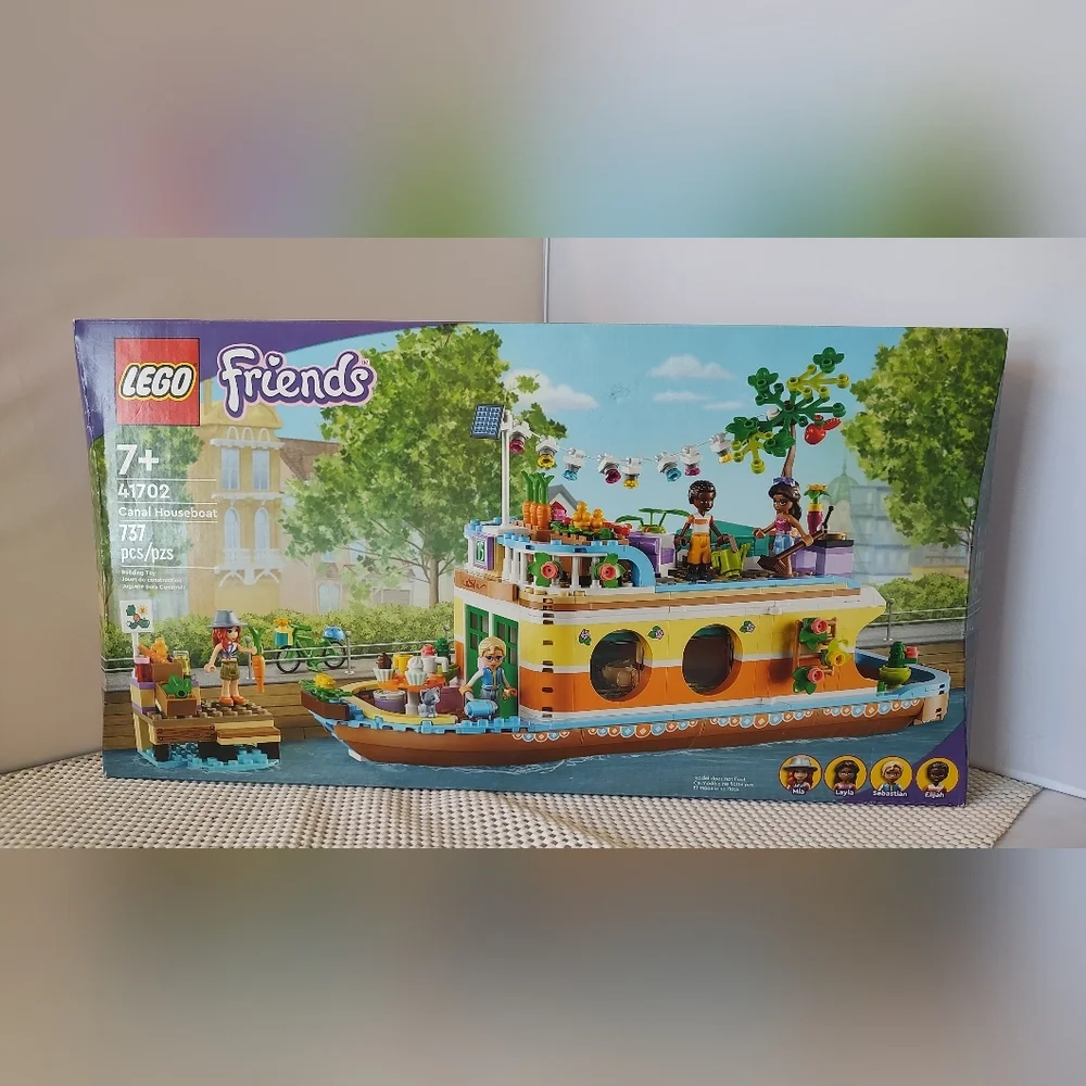 Lego Friends 41702 Canal Houseboat Building Toy NWT
